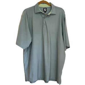 FootJoy Sage Green Golf Polo sz L Perfect